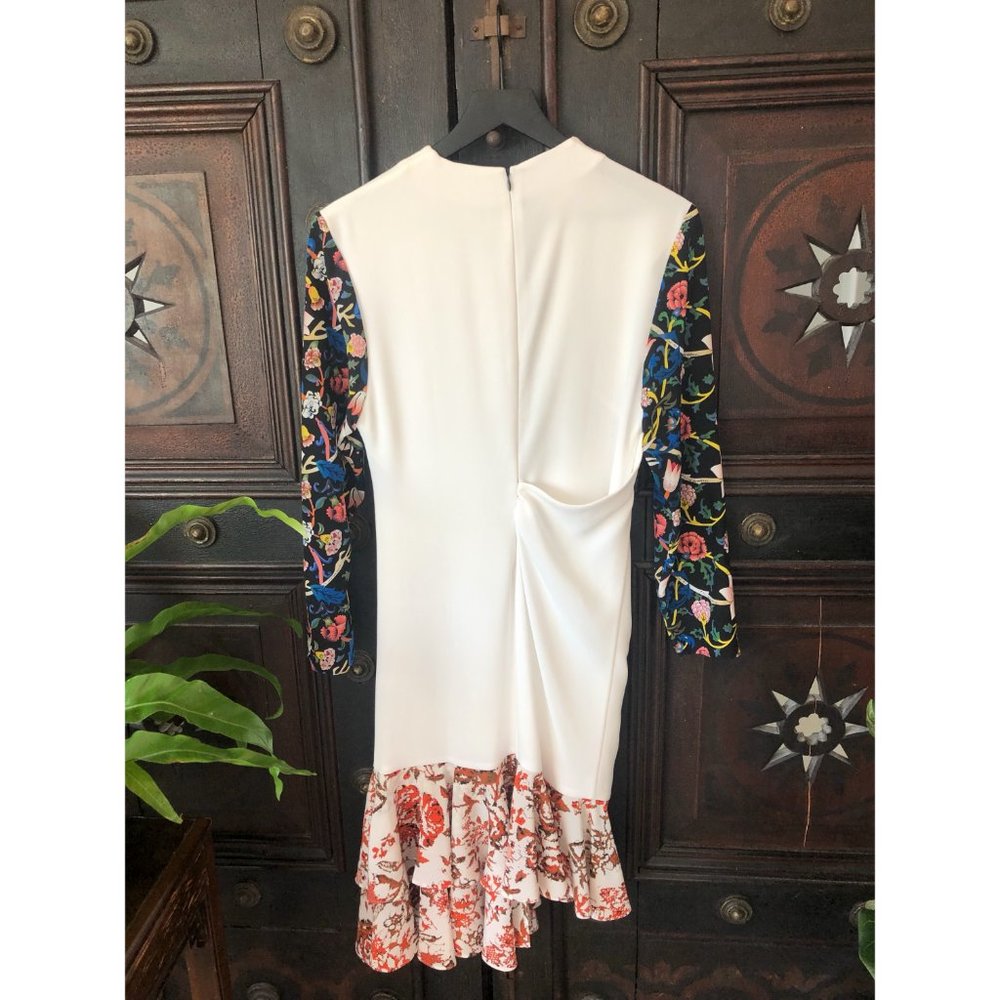 J.W. ANDERSON RUCHED RUFFLE HEM DRESS NWT - Picture 6 of 7
